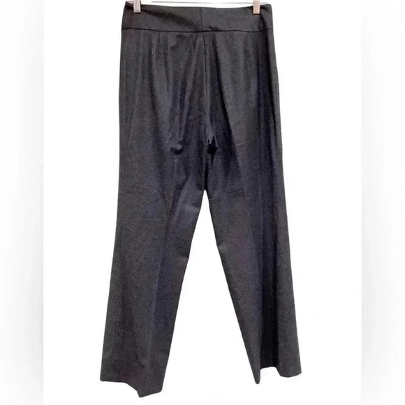 Dara Lamb Wool Pleated Straight Leg Trousers Pants
Gray - Picture 2 of 7